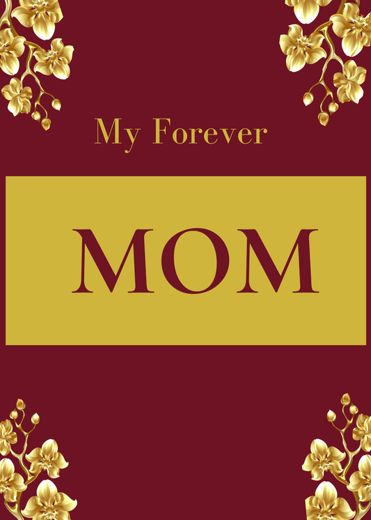Forever – Chosen Mom | Ecard (Red/Gold)